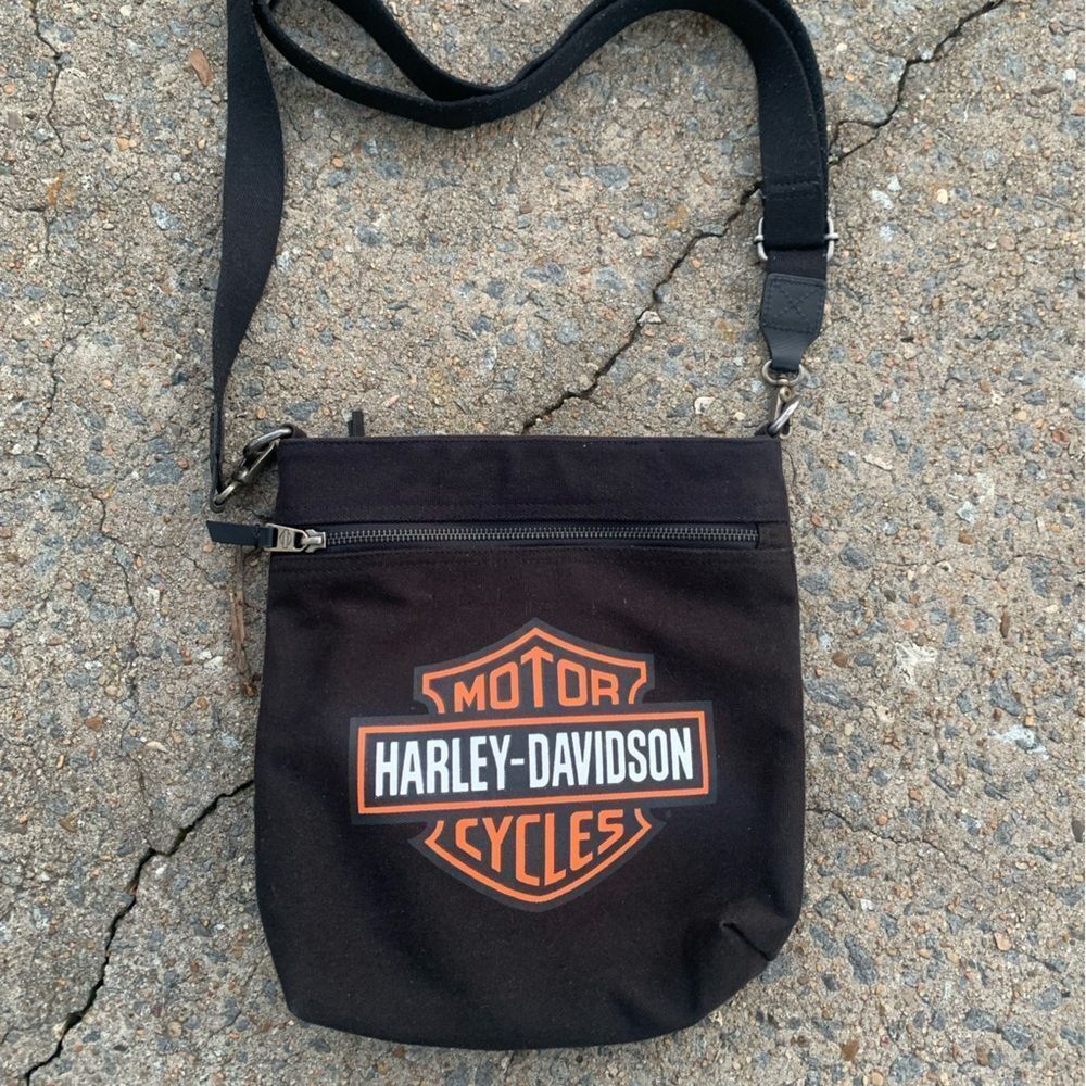 NWOT Harley-Davidson TOTE BAR & SHIELD CROSSBODY BAG - Picture 5 of 7